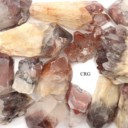 200 GRAM LOT - Red Hematoid Quartz from Zimbabwe / 40-100mm - Crystal River Gems