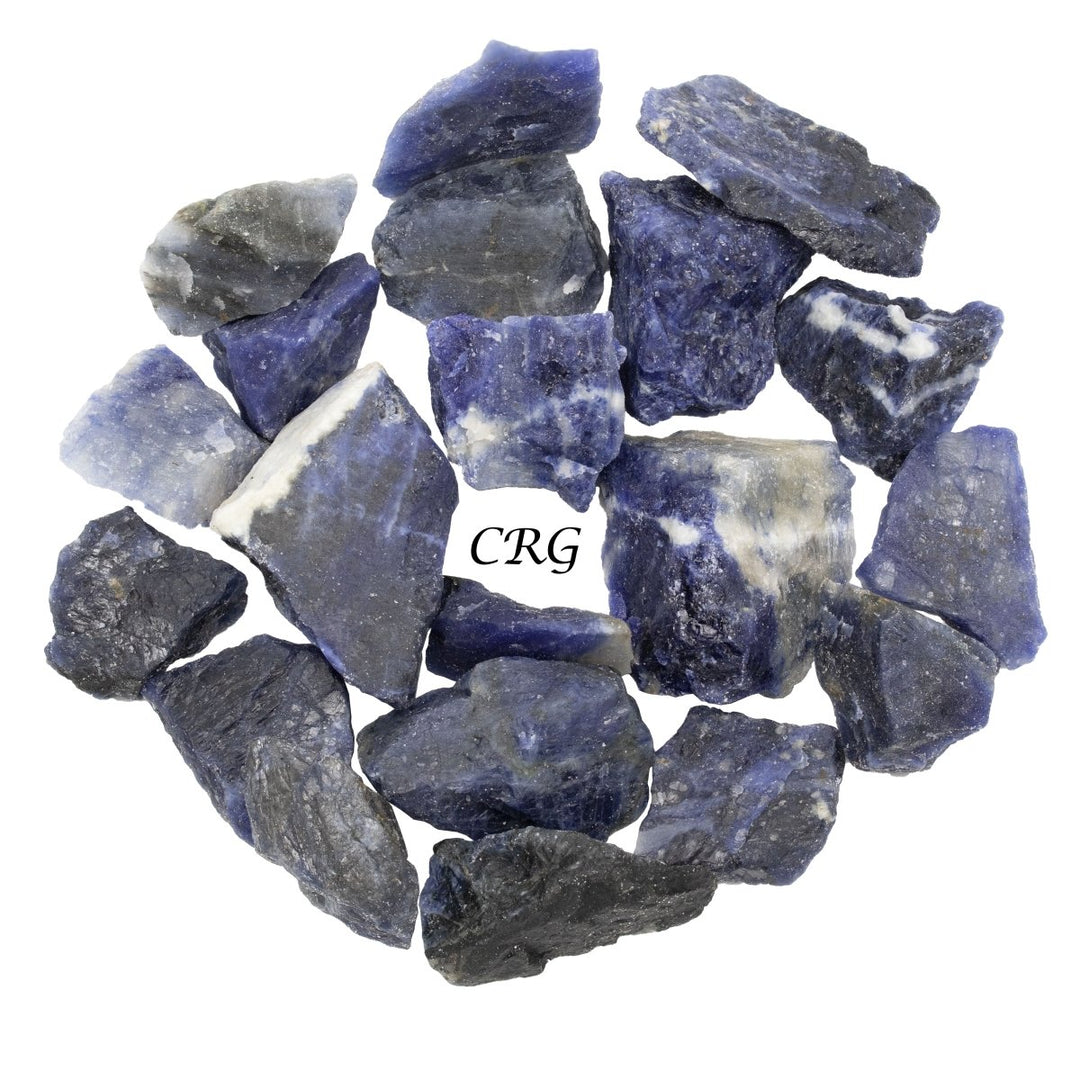 5 KILO LOT - Rough Brazil Sodalite Blue Quartz