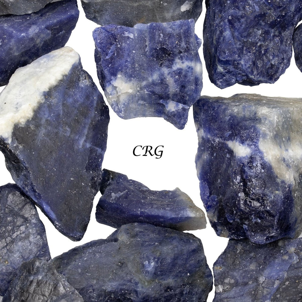 5 KILO LOT - Rough Brazil Sodalite Blue Quartz