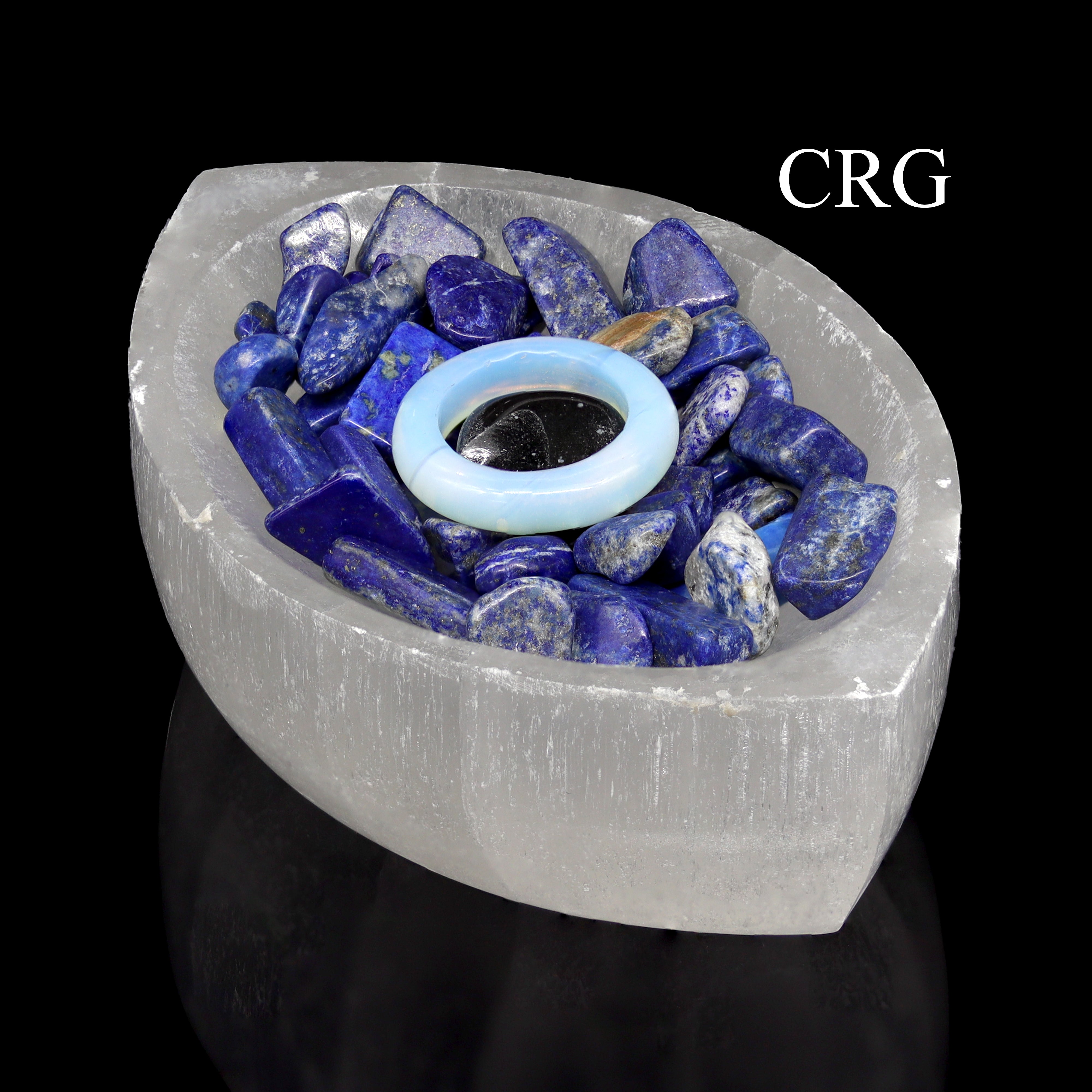 Selenite Eye Collection Crystal River Gems