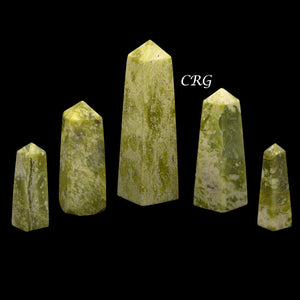 Light Green Serpentine Towers / 2.5-5