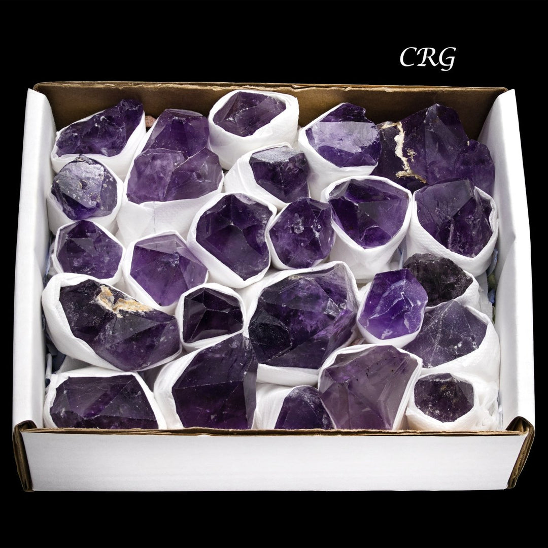 Amethyst Extra Quality Points Small Flat (1 Flat) Size 2 to 3 Inches Crystal Minerals