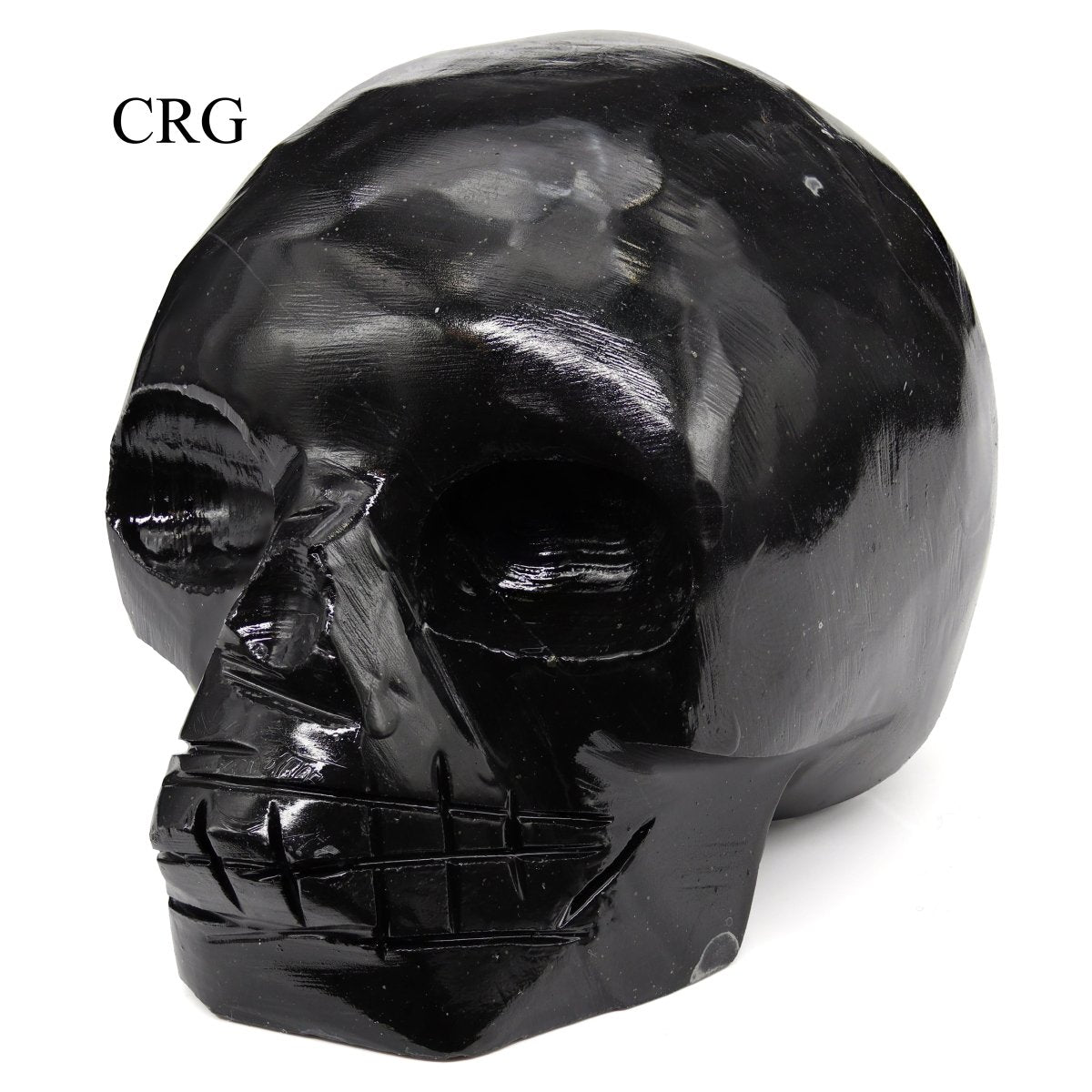 Black Onyx Skull (1 Piece) Size 45 to 55 mm Polished Crystal