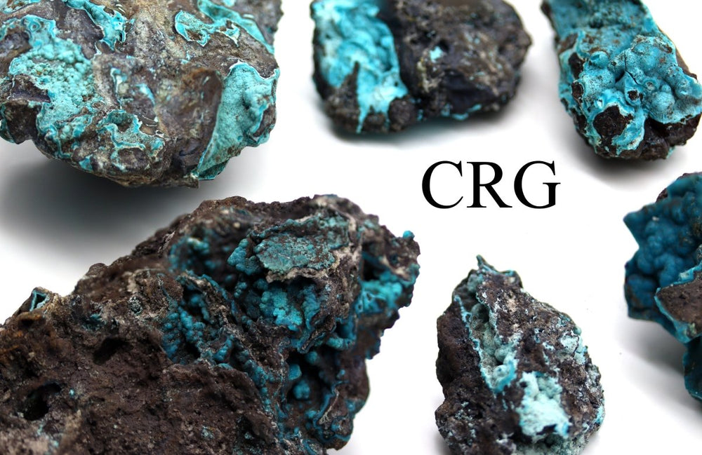 Chrysocolla Druzy (1 Pound) Size 30 to 75 mm Bulk Wholesale Lot Crystal Minerals