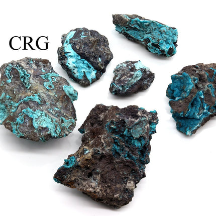 Chrysocolla Druzy (1 Pound) Size 30 to 75 mm Bulk Wholesale Lot Crystal Minerals
