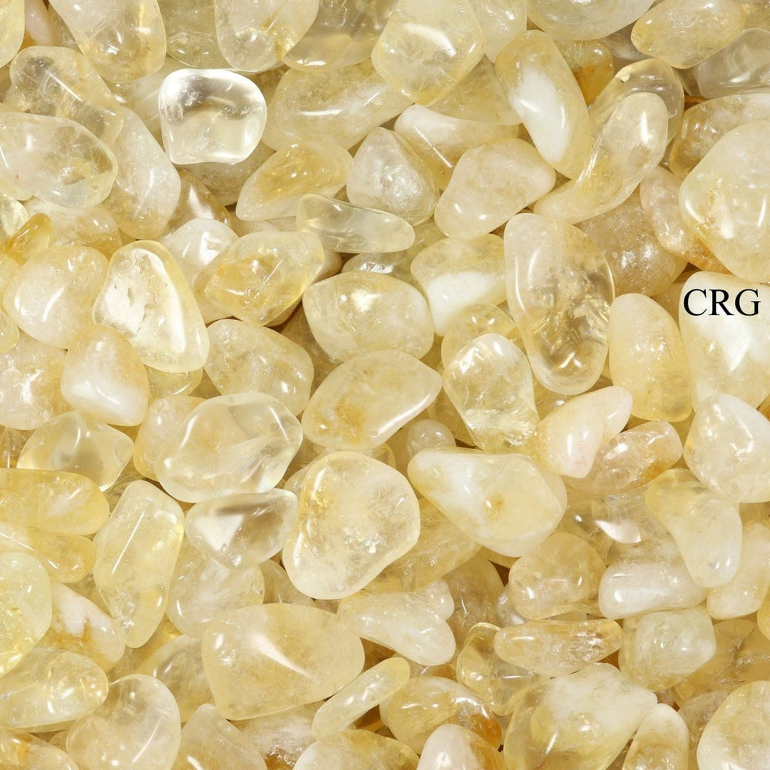 Citrine Extra Quality Tumbled Gemstones from Brazil Size 20 to 40 mm 1 PoundCrystal River Gems