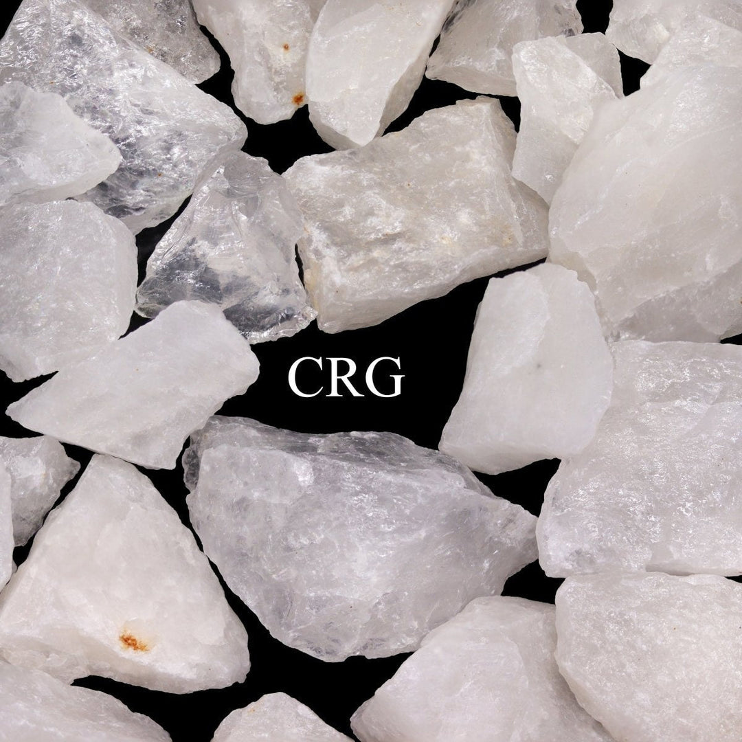 Crystal Quartz Rough (Size 20 to 40 mm) Wholesale Raw Crystals Minerals Gemstones