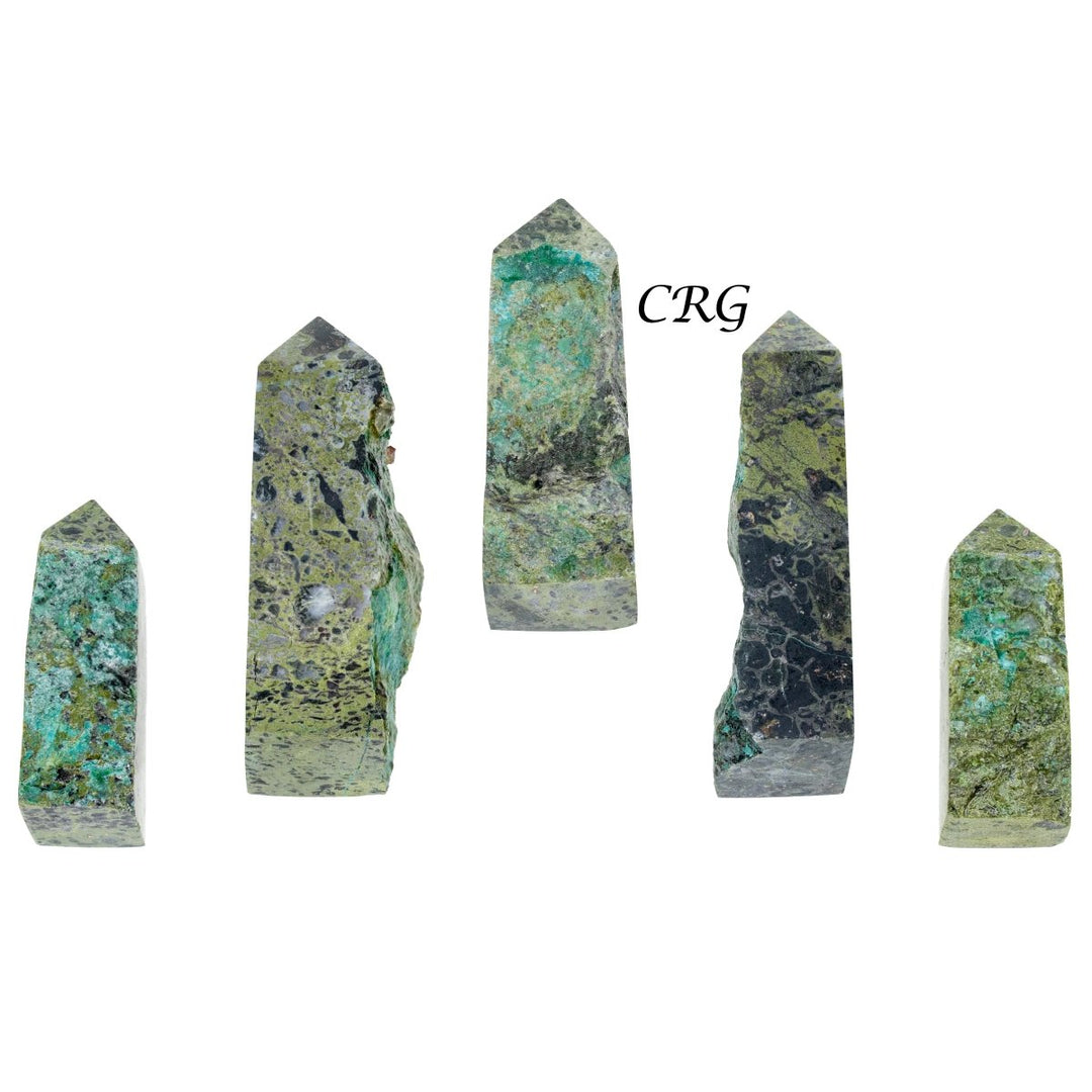 Dioptase Points 1 Lb.