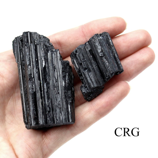 FULL CASE / 15 KILOS - Black Tourmaline Rough Rock from India - Crystal River Gems