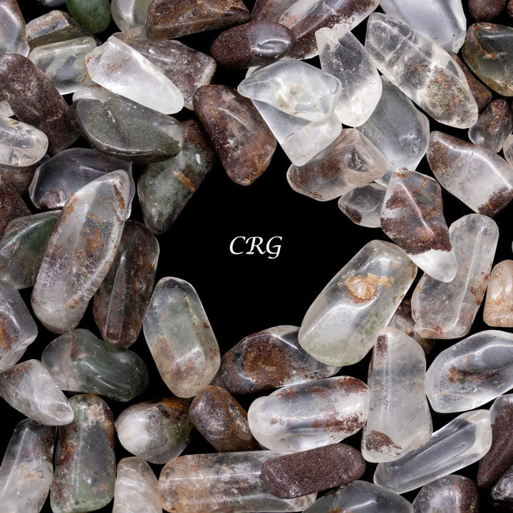 Garden Quartz Chips Tumbled (1 Pound) Size 5 to 20 mm Wholesale Crystals Minerals Lot