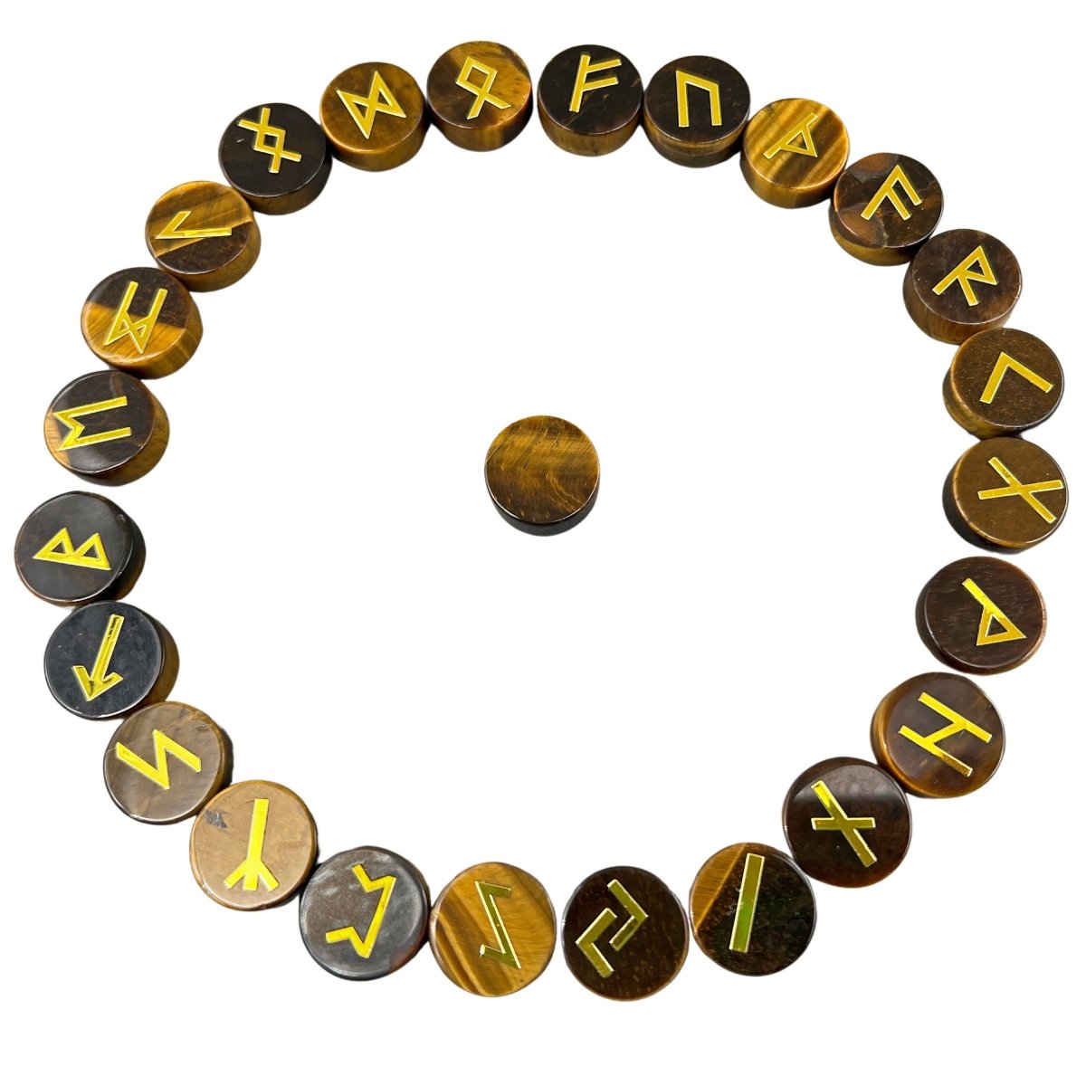 Gemstone Rune Stones ( 25 Pc Sets ) - Crystal River Gems