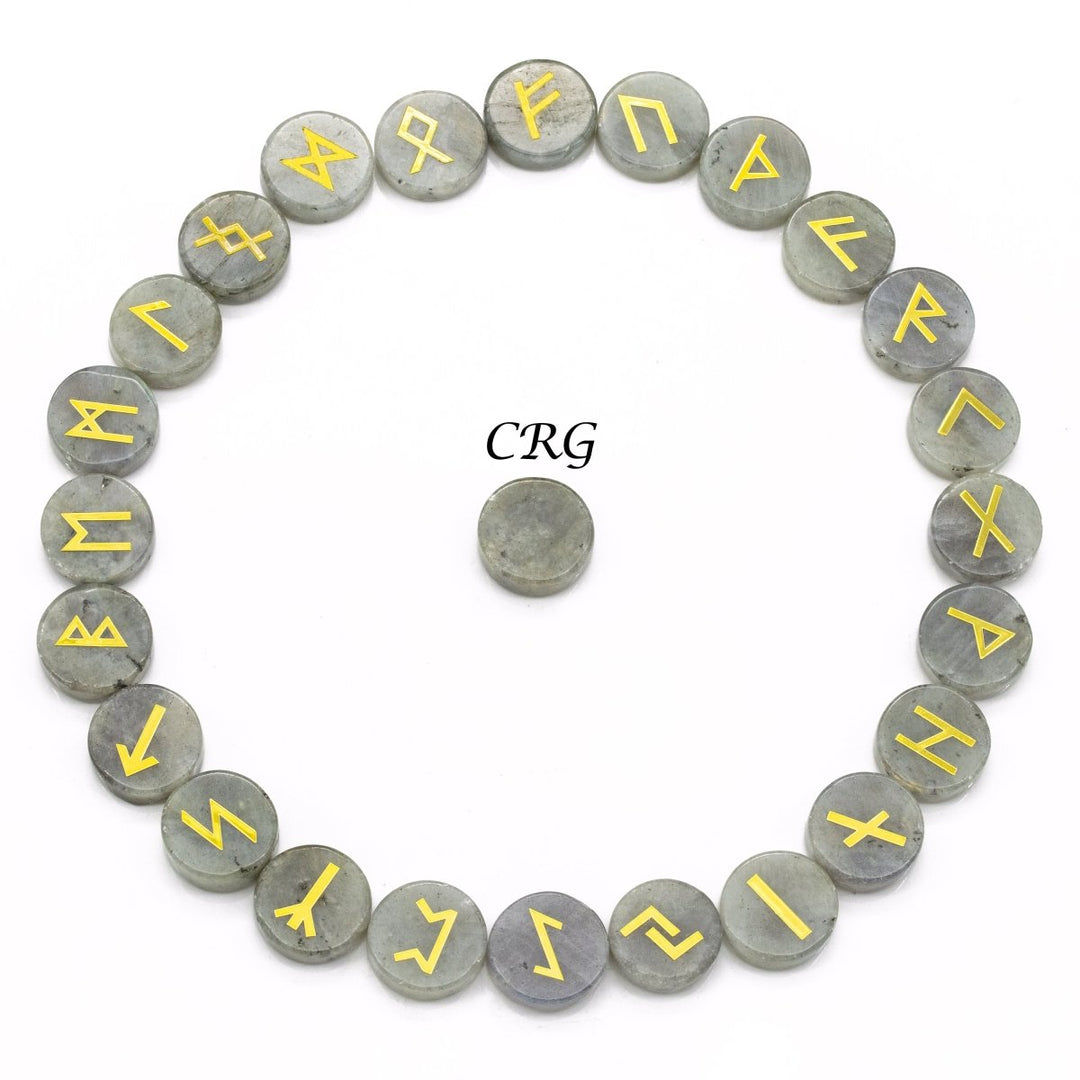 Gemstone Rune Stones ( 25 Pc Sets ) - Crystal River Gems