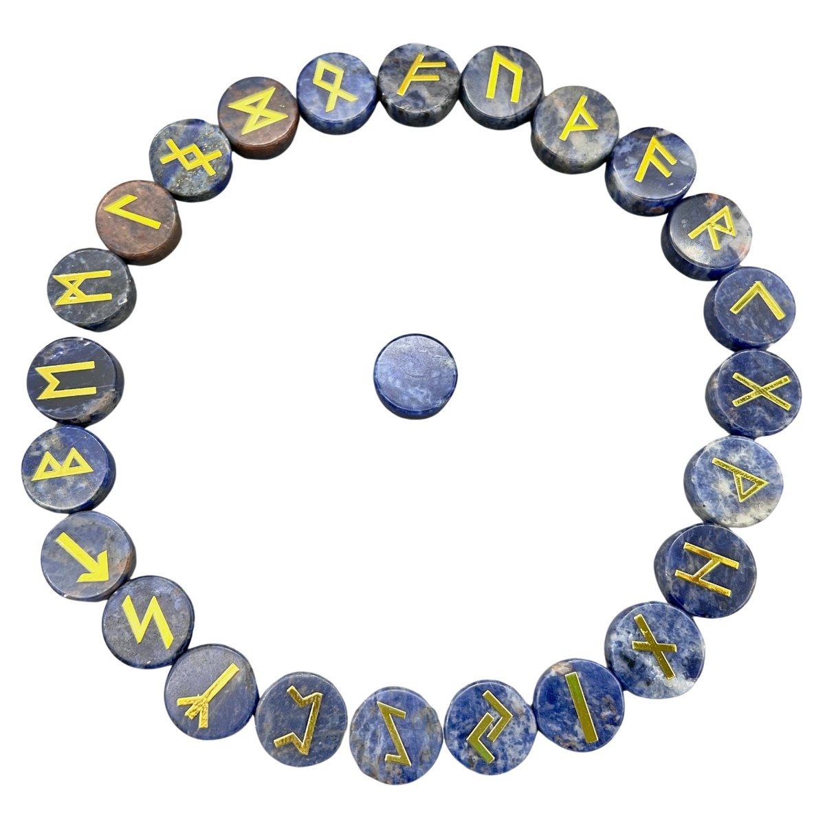 Gemstone Rune Stones ( 25 Pc Sets ) - Crystal River Gems