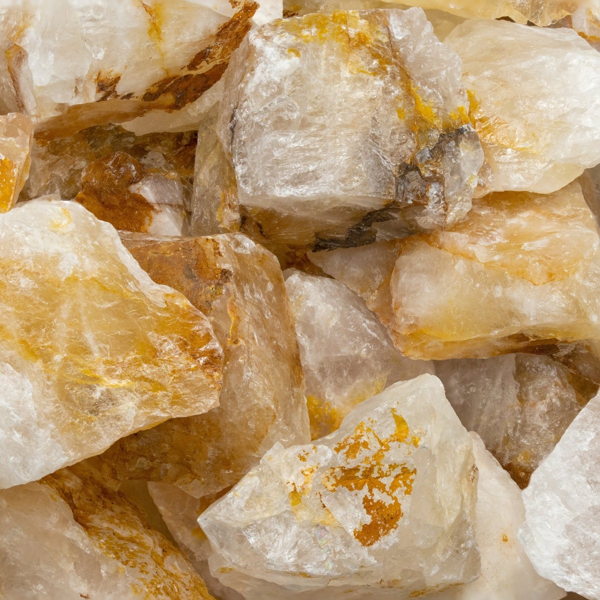 Hematoid Quartz Rough (Size 1 To 2 Inches) Wholesale Raw Crystals Mine ...