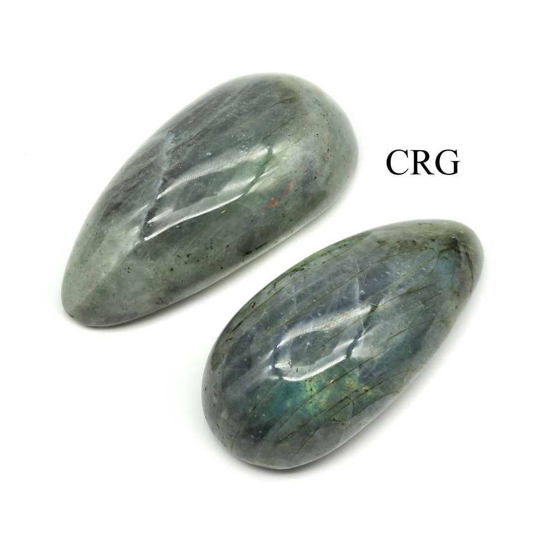 Labradorite Massage Stone (1 Piece) Size 3 to 3.5 Inches Polished Crystal Gemstone