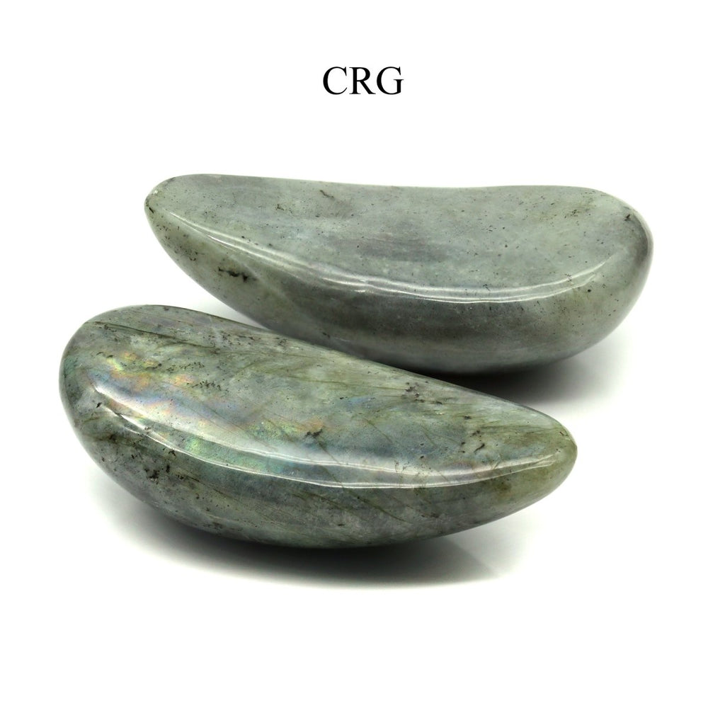 Labradorite Massage Stone (1 Piece) Size 3 to 3.5 Inches Polished Crystal Gemstone