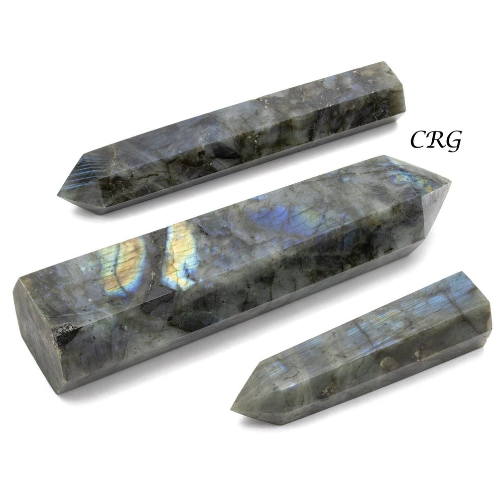 Labradorite Towers Large (1 Piece) Size 8 to 9 Inches High-Flash Gemstone Tower Points