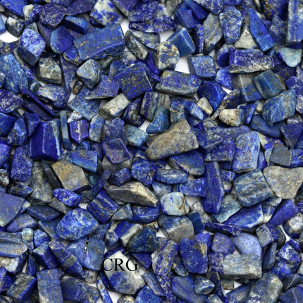Lapis Lazuli Tumbled Chips - Crystal Confetti from India - 1 KILO LOT - Crystal River Gems