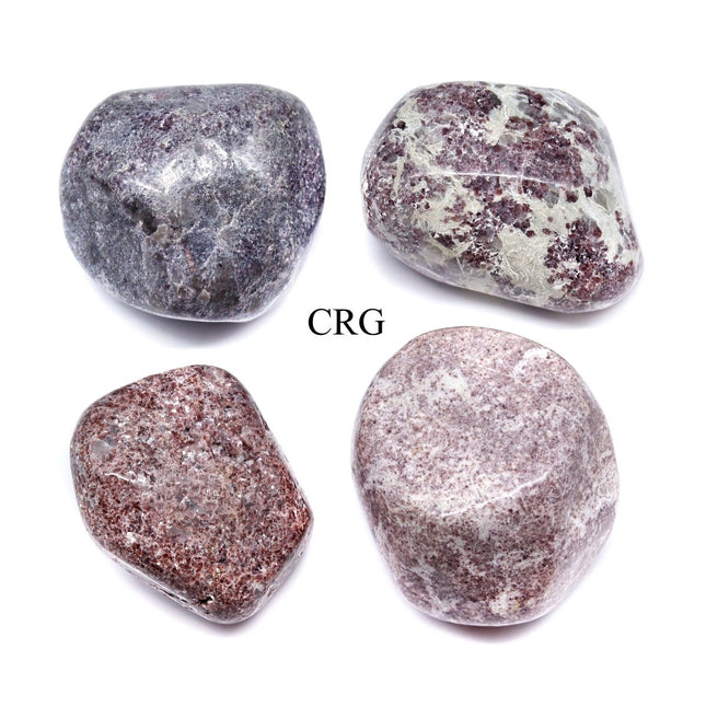 Lepidolite Paperweight or Massage Stones - 2"-5" avg - Crystal River Gems