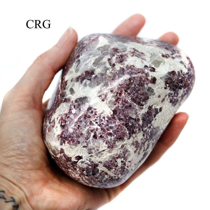 Lepidolite Paperweight or Massage Stones - 2"-5" - Qty 1