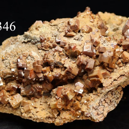 M-32346 Vanadinite Crystal Cluster 504 g