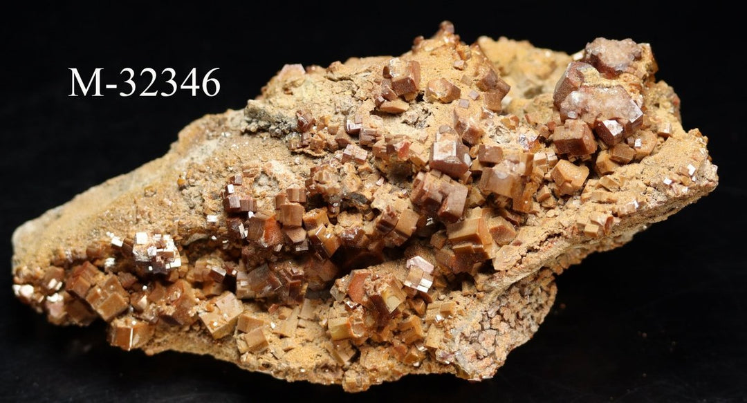M-32346 Vanadinite Crystal Cluster 504 g