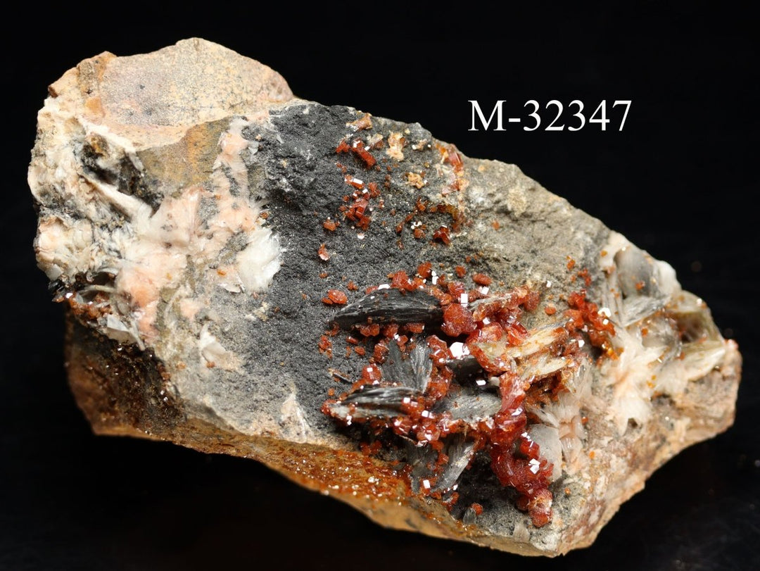M-32347 Vanadinite Crystal Cluster 618 g