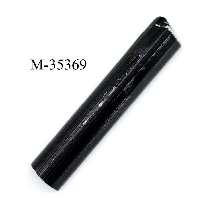 M - 35369 Raw Black Tourmaline CrystalCrystal River Gems