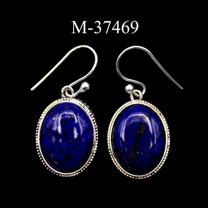 M - 37469 - Lapis Lazuli 925 Sterling Silver PendantCrystal River Gems