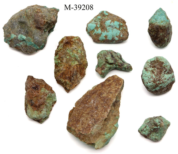 M - 39208 - Stabilized Mexican Turquoise / 2.7 oz.Crystal River Gems