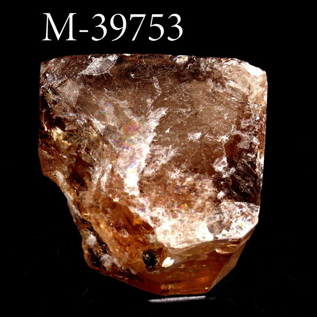 M-39753 Gemmy Imperial Topaz - 38 g - Crystal River Gems