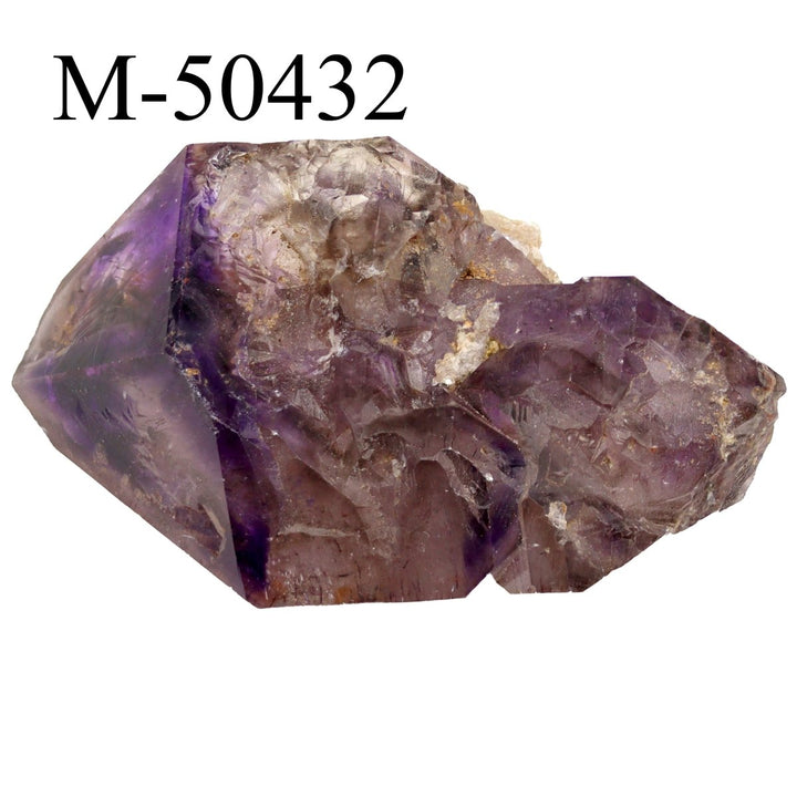 M - 50432 Smoky Amethyst Scepter from Zambia 92 g.Crystal River Gems