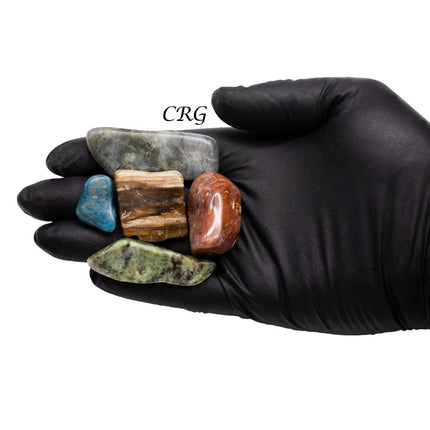 Madagascar Tumbled Mix (Size 20 to 60 mm) Bulk Wholesale Lot Crystal - Crystal River Gems