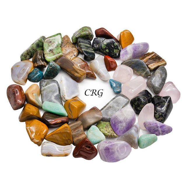 Madagascar Tumbled Mix (Size 20 to 60 mm) Bulk Wholesale Lot Crystal - Crystal River Gems