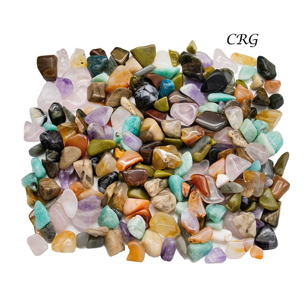 Madagascar Tumbled Small Crystal Mix (Size 8 to 20 mm) Bulk Wholesale Lot Crystal