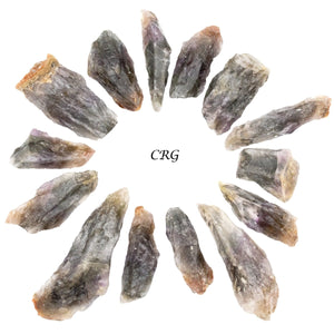 Melody Raw Stone Points (Super 7) (1 Pound) Size 2 to 4 Inches Bulk Wholesale Lot Crystal Minerals