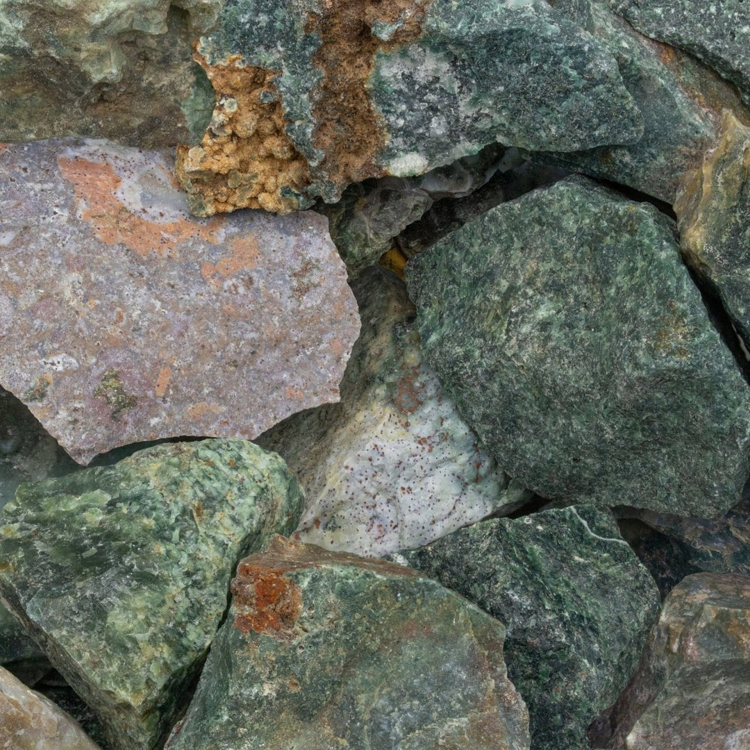 Ocean Jasper Rough (Size 1 To 2 Inches) Wholesale Raw Crystals Minerals Gemstones