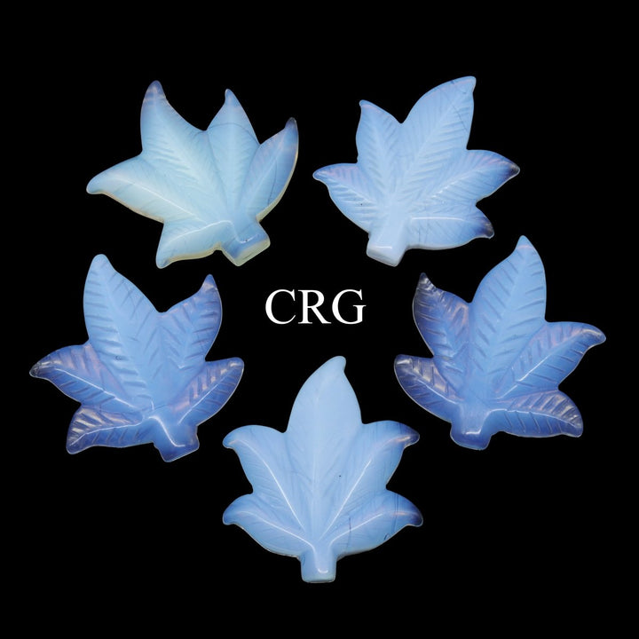 Opalite Leaf / 1.75" - 2.5" avg.Crystal River Gems