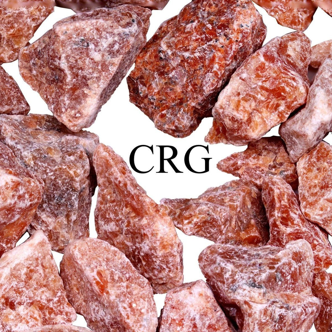 Orange Orchid Calcite Rough Pieces (Size 20 to 40 mm) Raw Crystals Minerals Gemstones