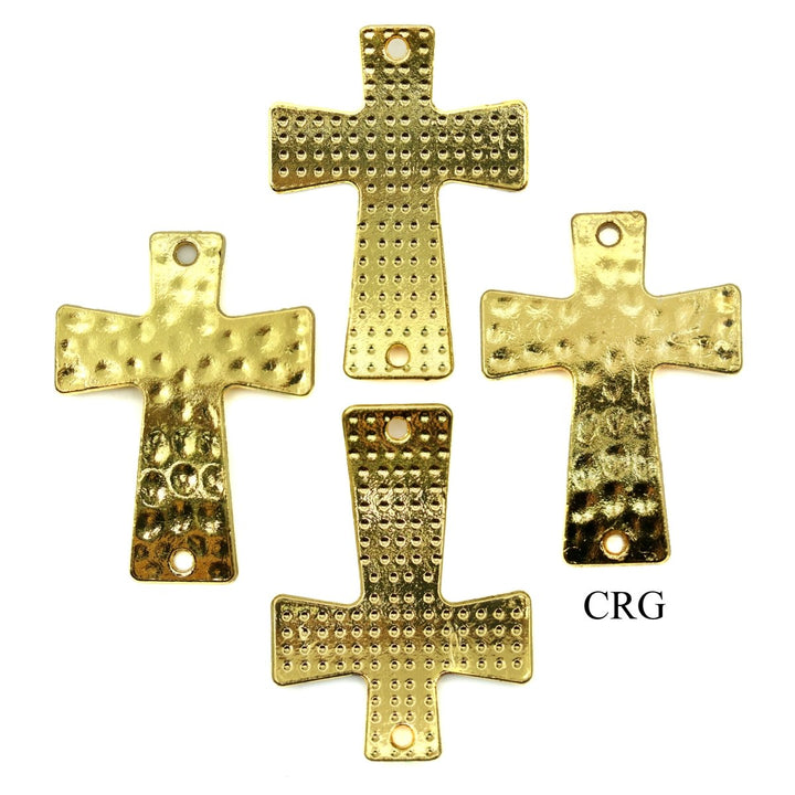 PACK OF 10 - Cross Connector Charm/Pendant / 37x28mm avg