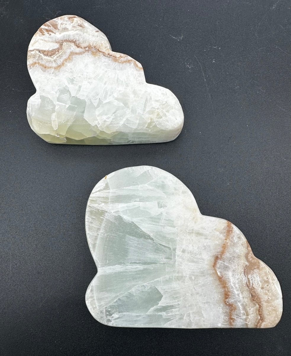 Pistachio Calcite Cloud Gemstones (1 Kilogram) Size 1.5 to 3.5 Inches Bulk Wholesale Lot Crystal Shapes