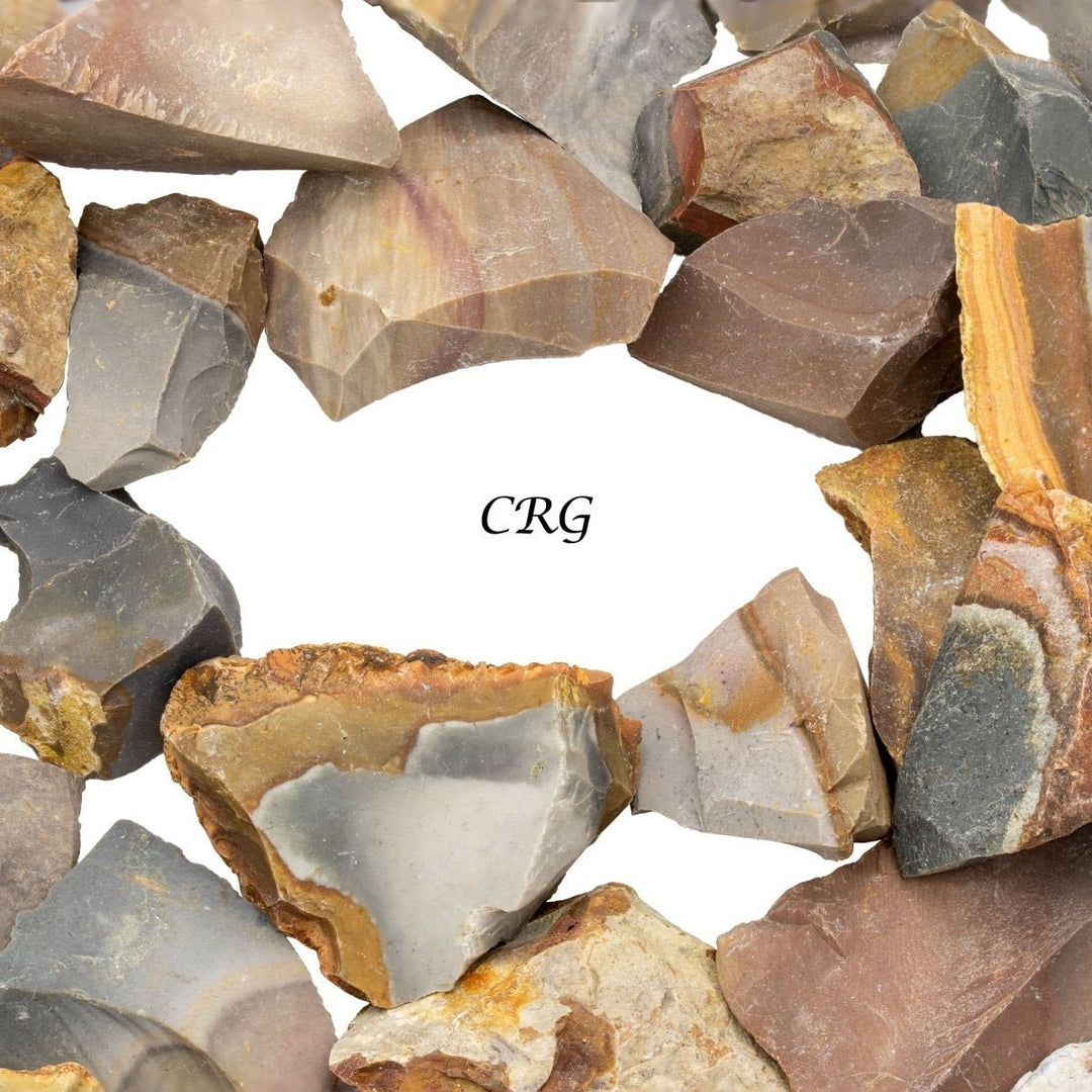 Polychrome Desert Jasper Rough (Size 1 to 2 Inches) Wholesale Raw Crystals Minerals Gemstones