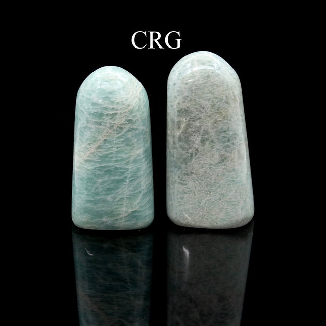QTY 1 - Amazonite Freeform/Boulder / 4" Avg - Crystal River Gems