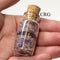 QTY 1 - Ametrine Gemstone Bottle / 3" Tall - Crystal River Gems