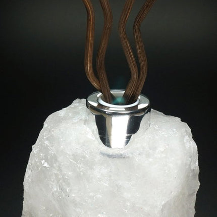 QTY 1 - Crystal Quartz Oil Diffuser - Crystal River Gems