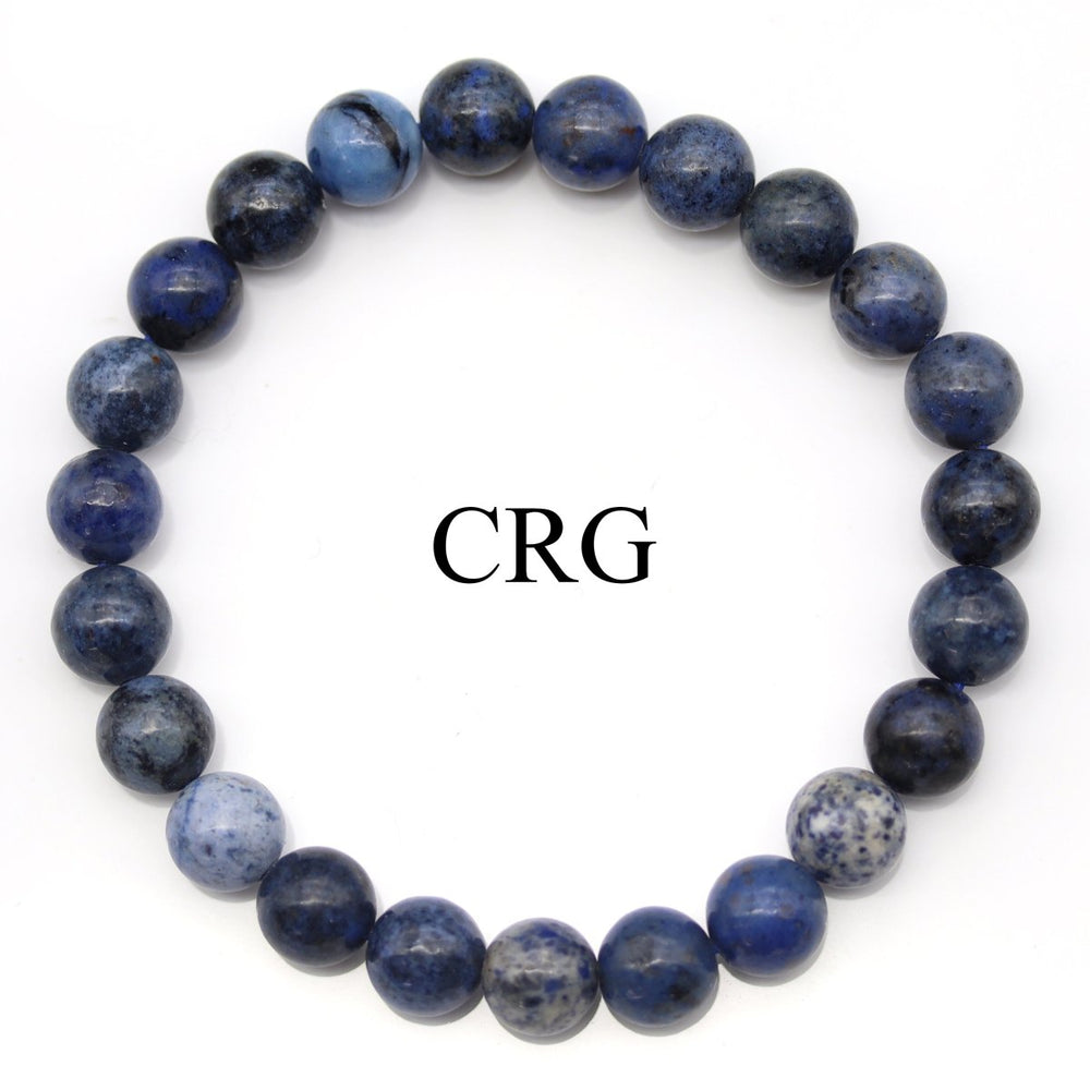 QTY 1 - Dumortierite Stretch Bracelet / 8mm AVGCrystal River Gems