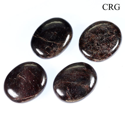 QTY 1 - Garnet Palm Stone / 50 MM AVG - Crystal River Gems