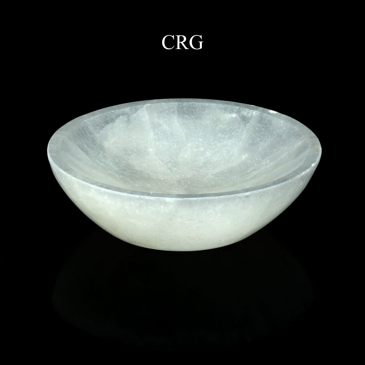 Selenite March Bowl, March Engraved Selenite Plate Gem fashion Bowl/JBH