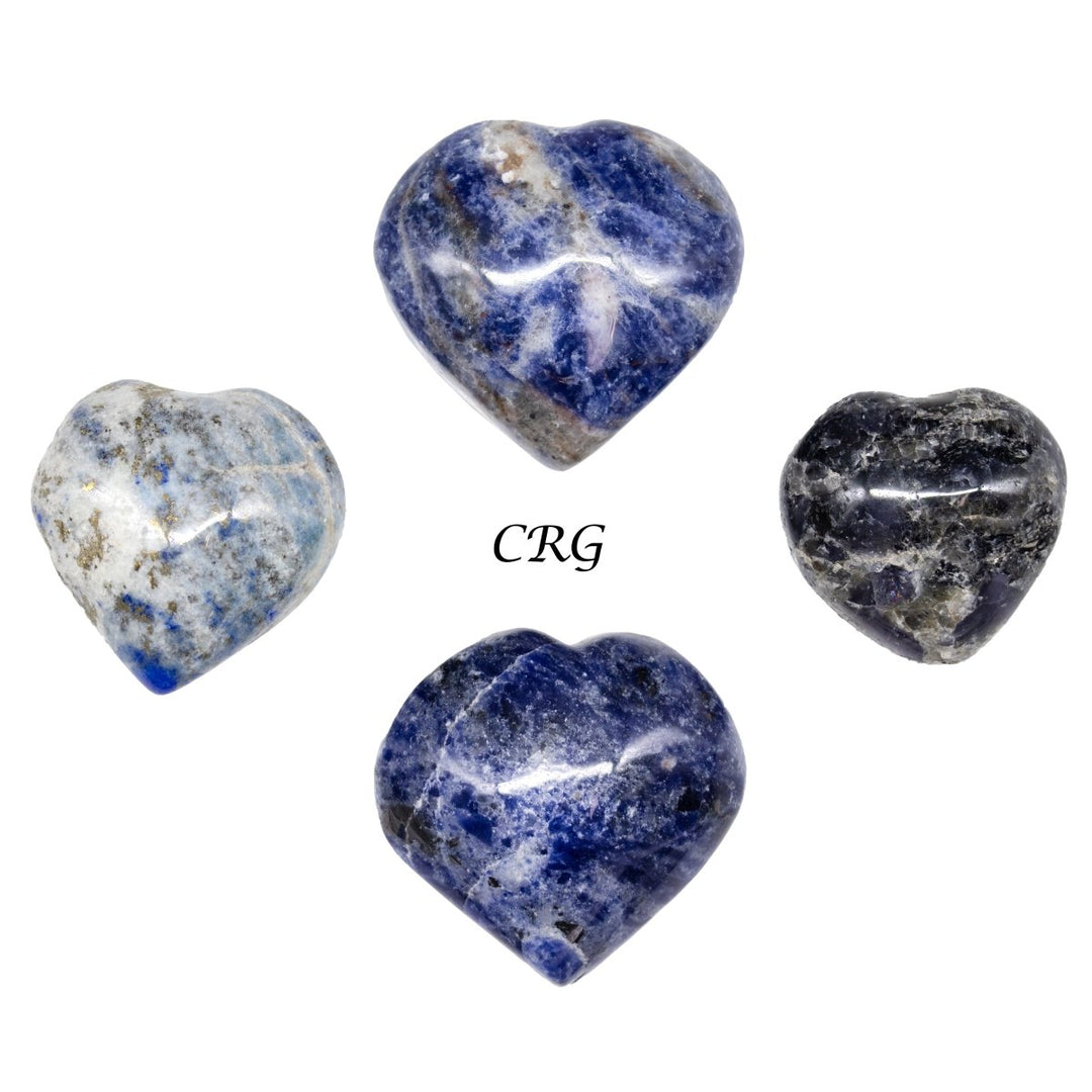 QTY 1 - Lapis Lazuli Puffy Heart / 1-1.5" AVG
