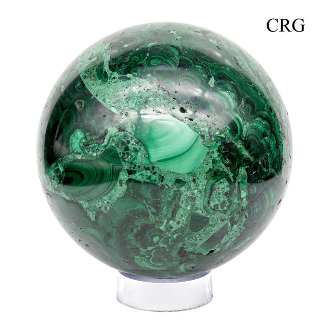 Malachite Sphere - 8-9 cm - Qty 1